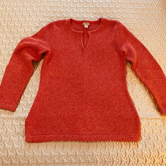 NWOT LL Bean knit sweater (S) - Picture 1 of 7